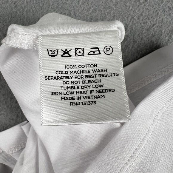 NWT Saturdays NYC White Mosaic Block Short Sleeve Crew Neck Shirt Men’s Size S - Picture 11 of 16